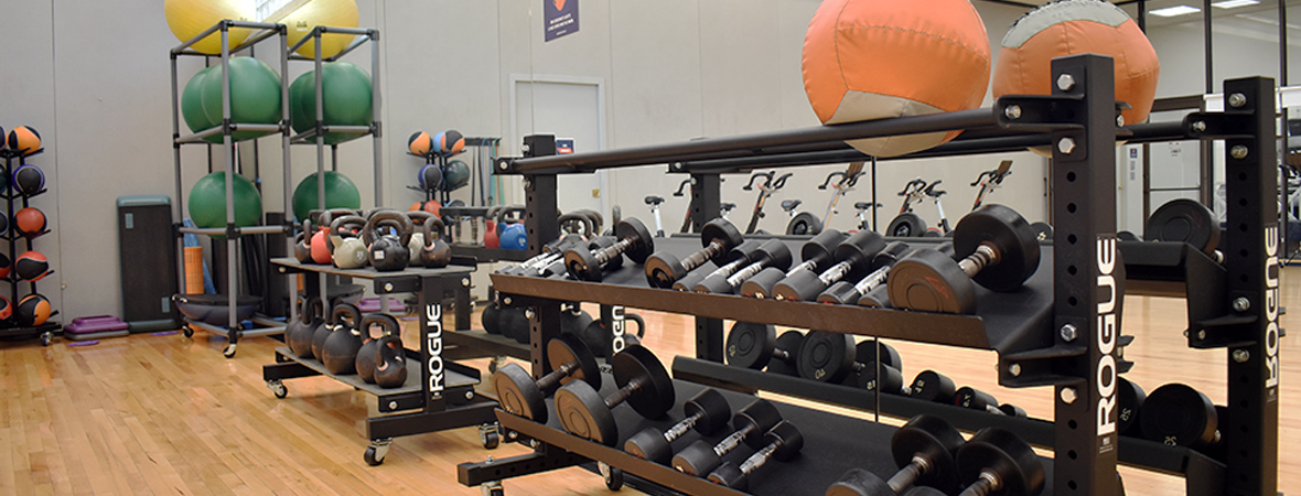 functional training space at ngrc rec center available for uva students and im-rec sports members