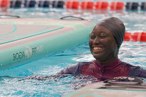 staying fit in the afc pool at uva