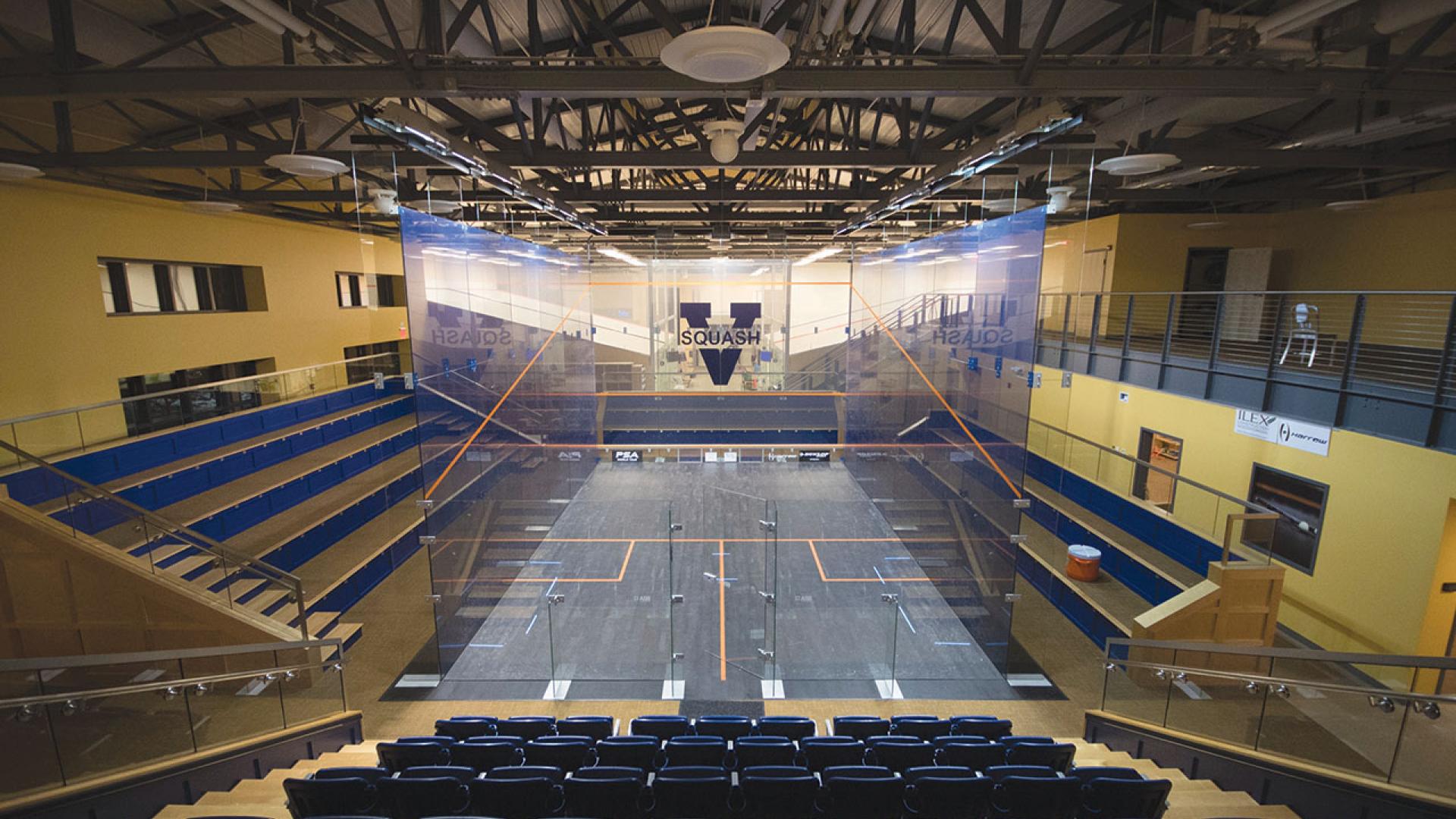 McArthur Squash Center available to IM-Rec Students and members
