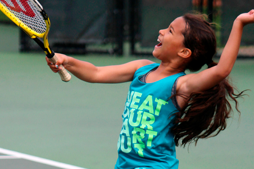 youth Tennis Lessons at UVA in Charlottesville